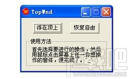 TopWnd,TopWnd下载,TopWnd官方下载,窗口置顶软件