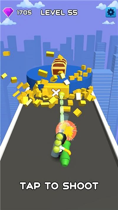 堆栈射击3d游戏下载,堆栈射击3d,射击游戏,闯关游戏