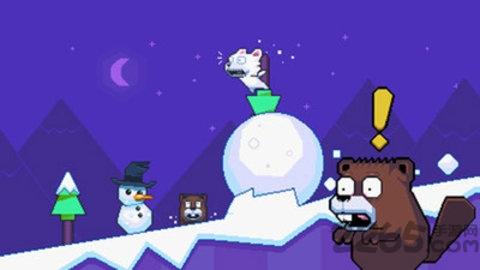 滑雪大笨熊单机版下载,滑雪大笨熊,滑雪游戏